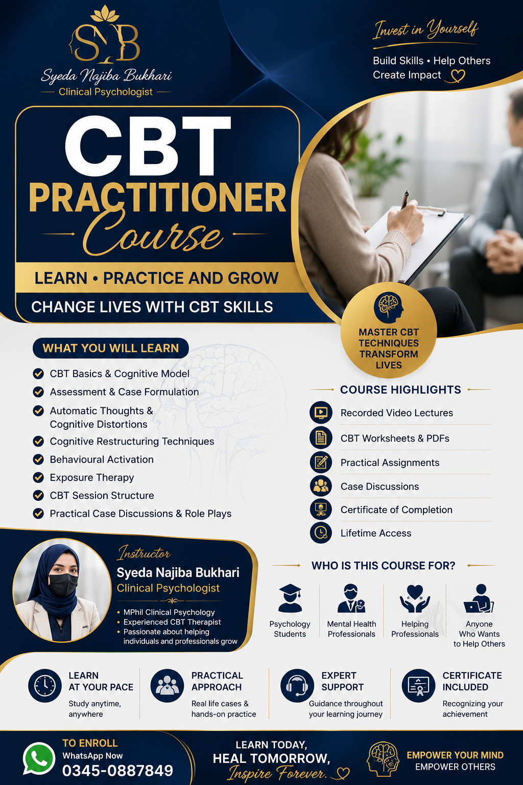 CBT PRACTITIONER COURSE